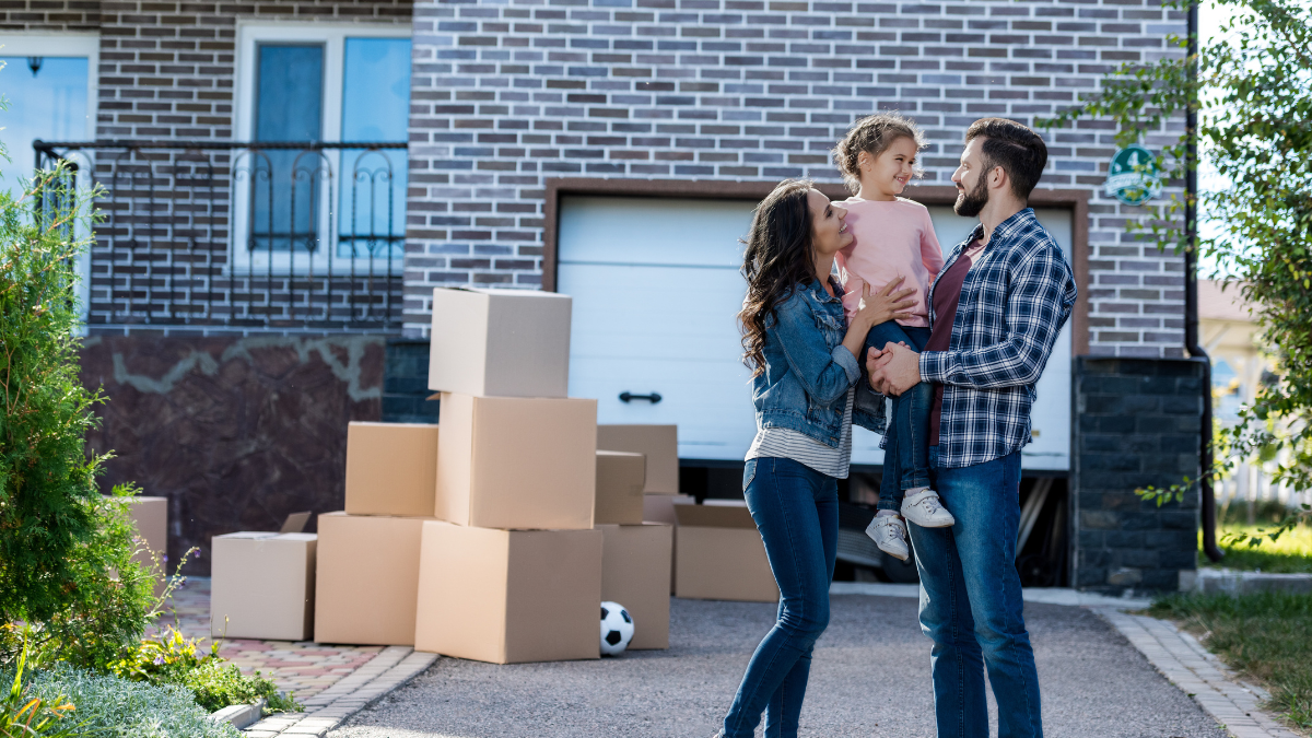 First-Time Homebuyers after purchasing there first home